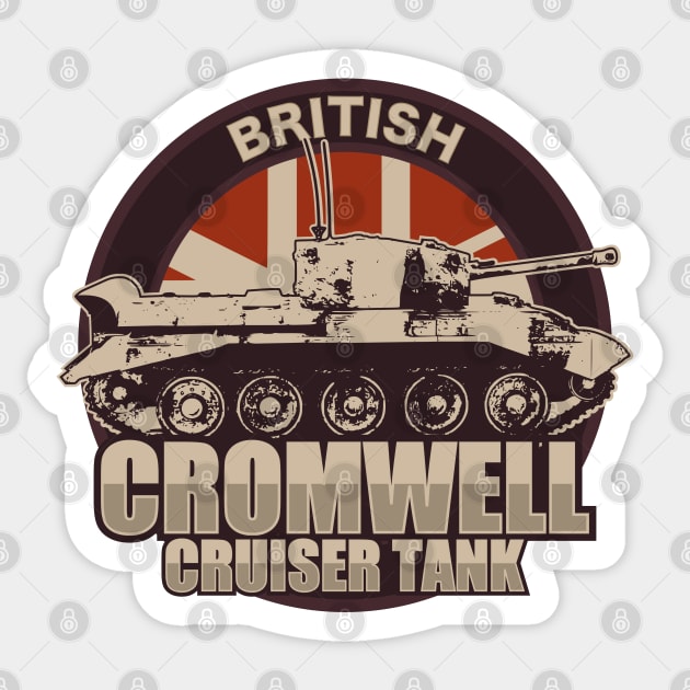 Cromwell Tank Sticker by TCP